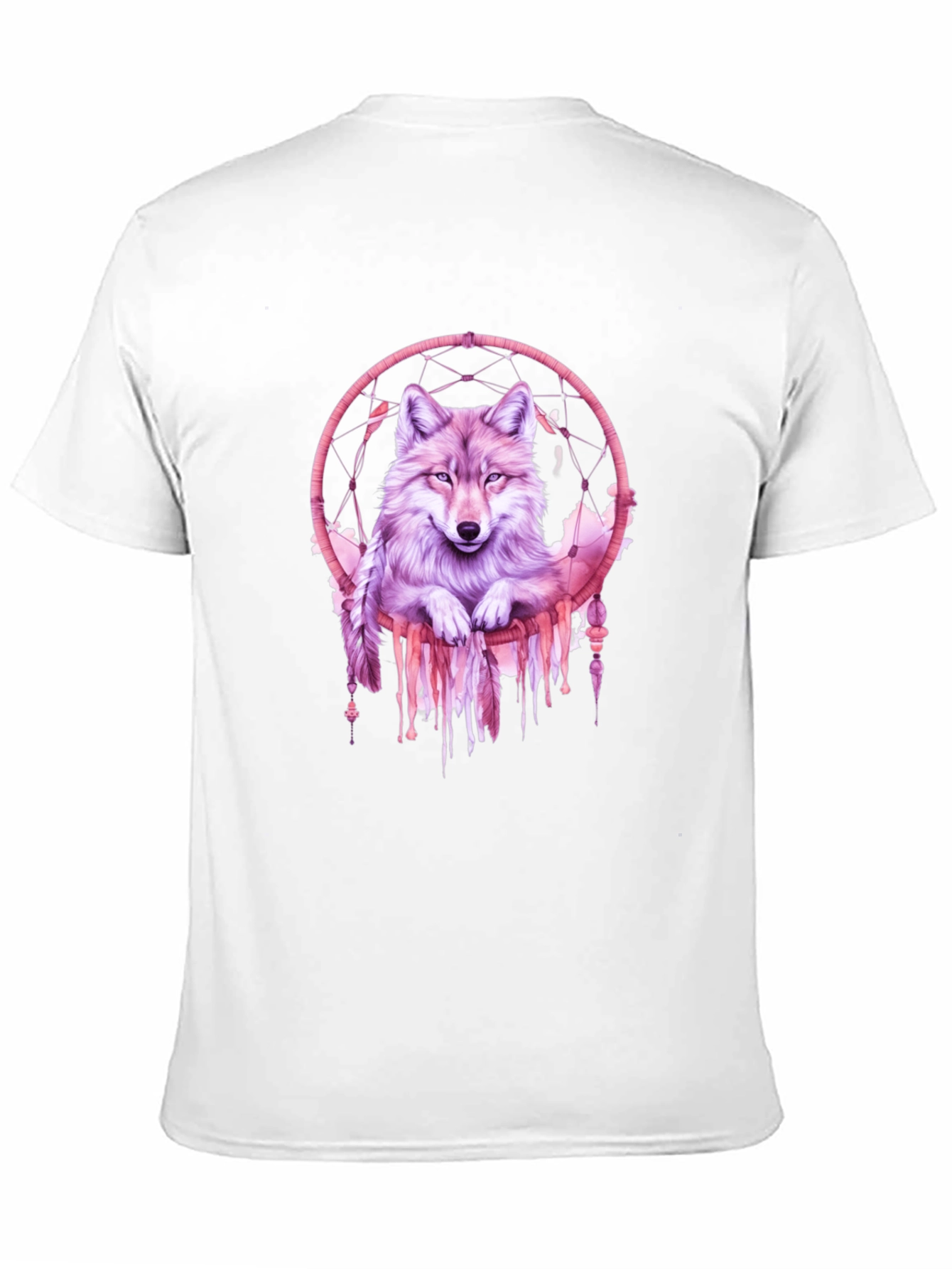 Wolf Dreamcatcher Graphic T-Shirt