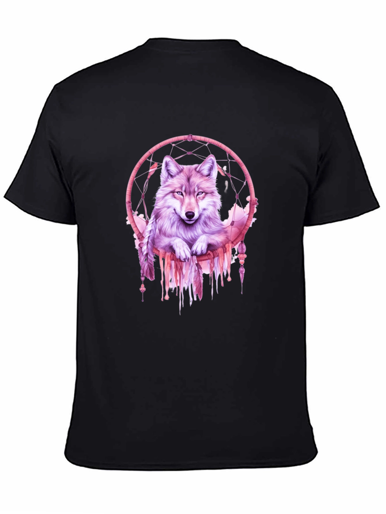 Wolf Dreamcatcher Graphic T-Shirt