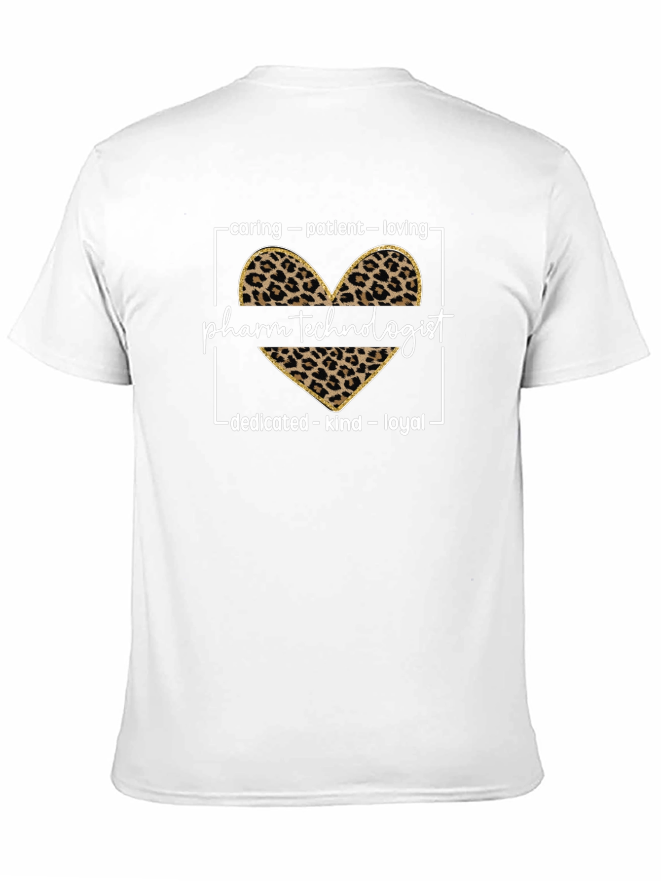 Pharm Tech Leopard Heart T-Shirt