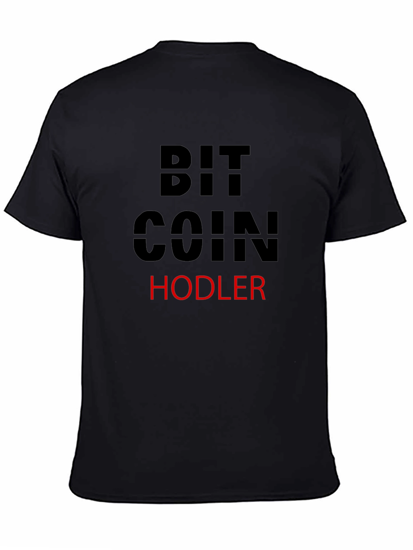 Bitcoin HODLER Graphic Tee - Crypto Fan Apparel