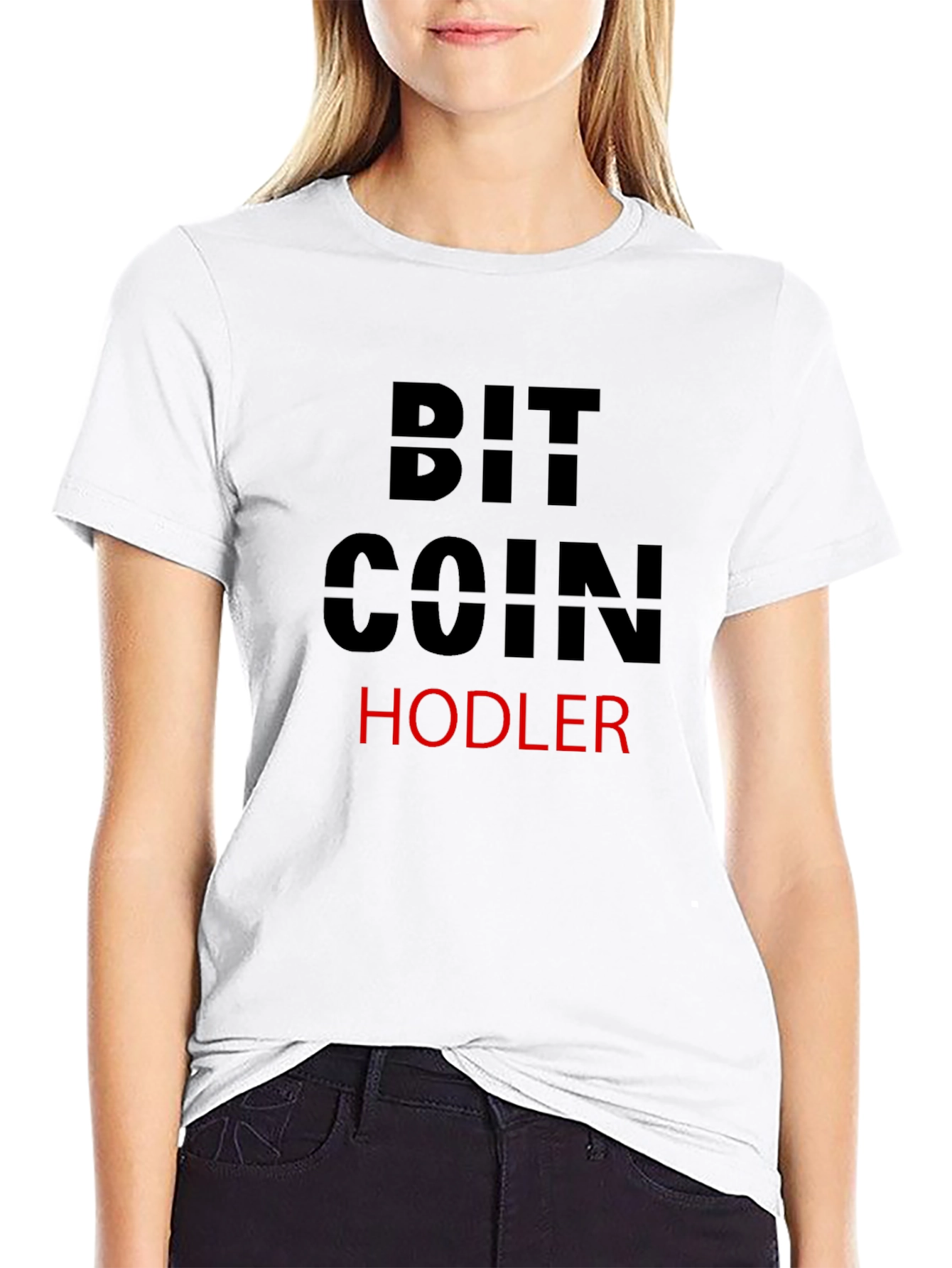 Bitcoin HODLER Graphic Tee - Crypto Fan Apparel