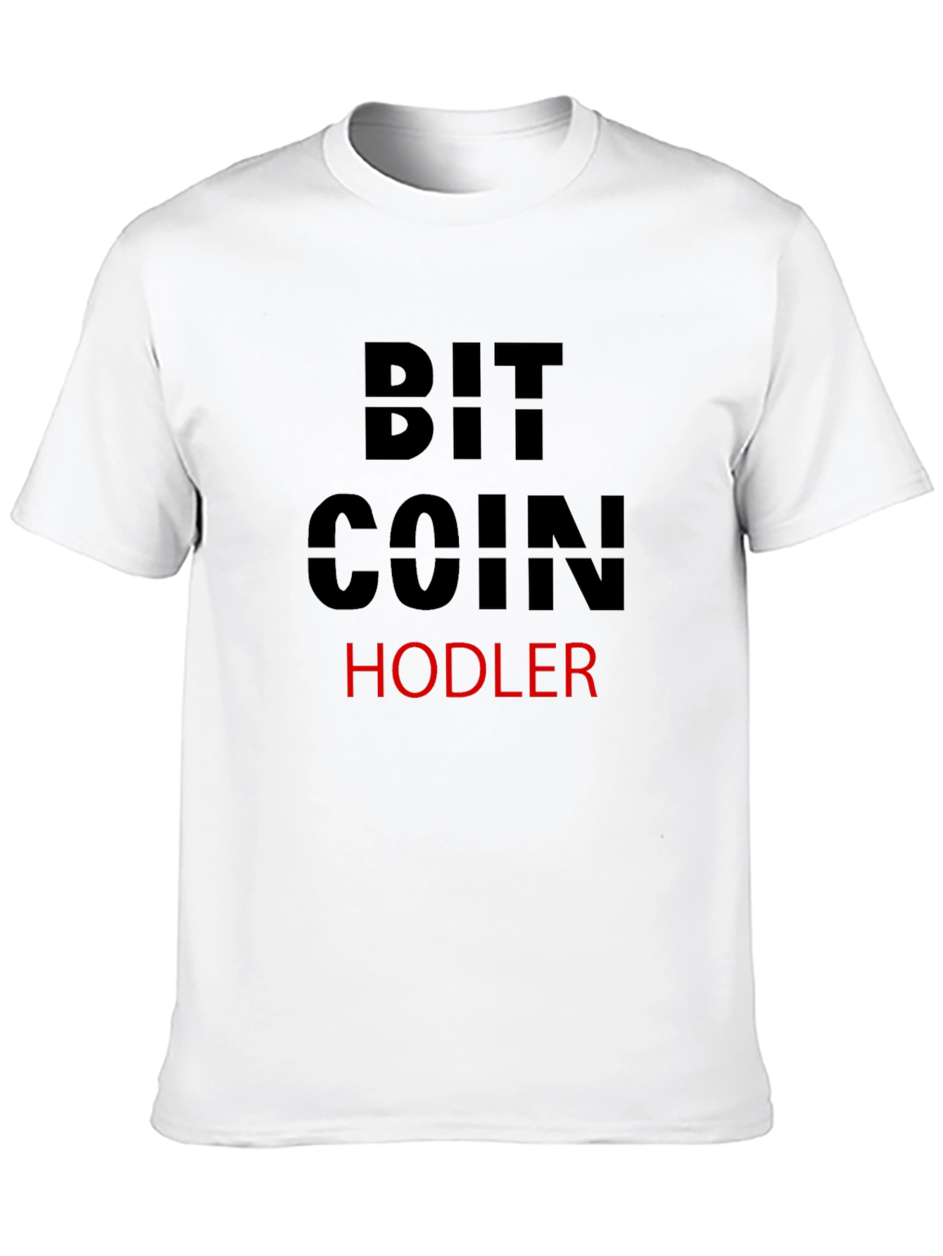 Bitcoin HODLER Graphic Tee - Crypto Fan Apparel