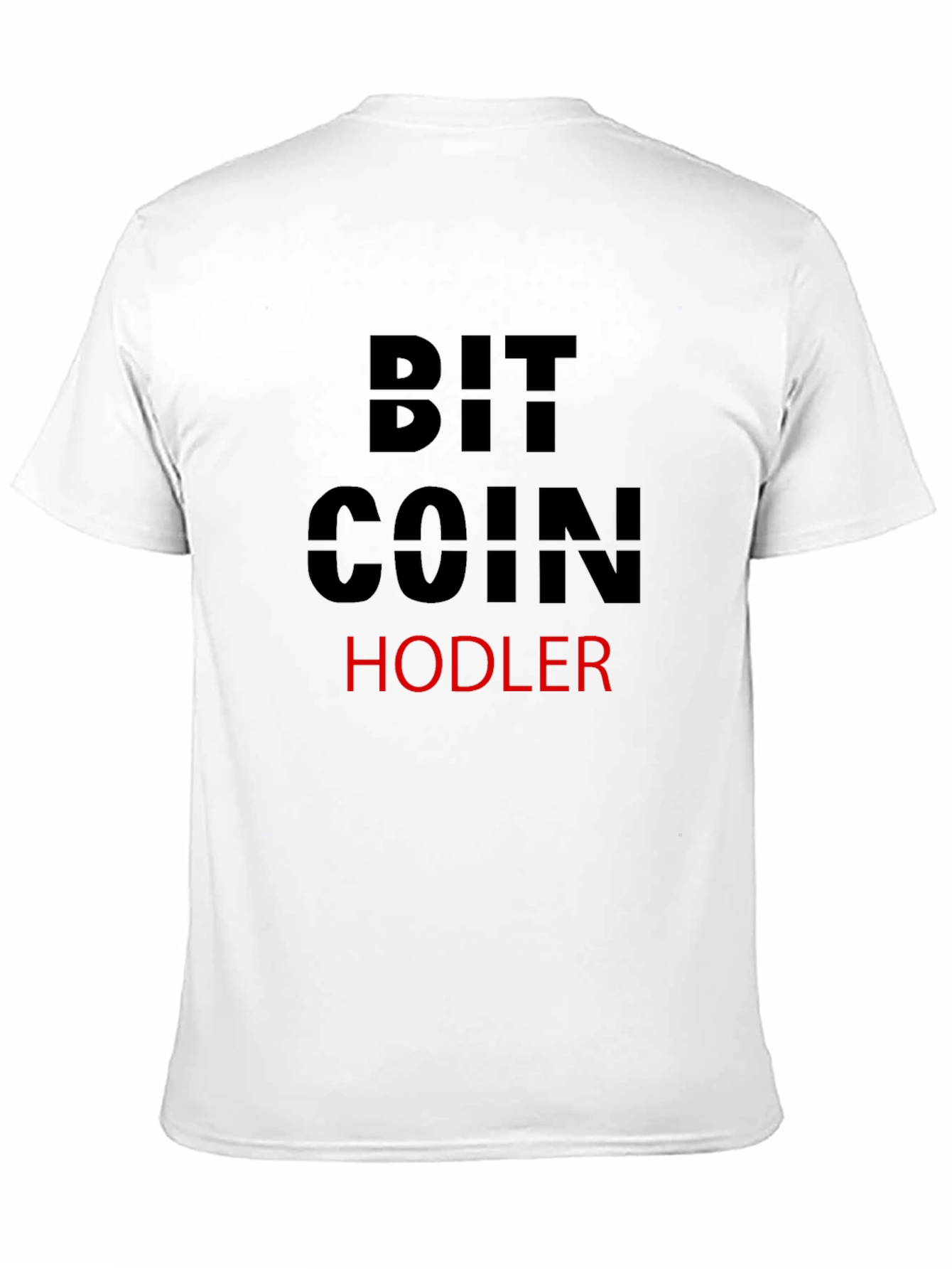 Bitcoin HODLER Graphic Tee - Crypto Fan Apparel