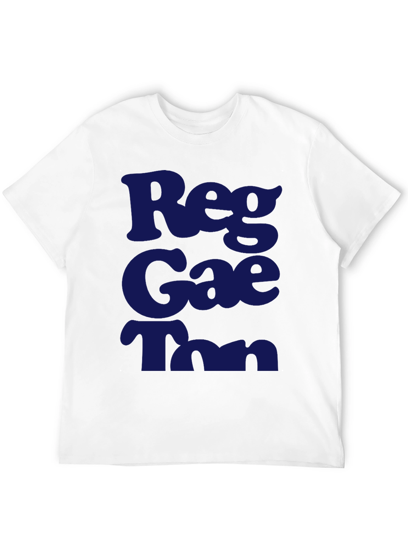 Reggae T-Shirt - Black Crew Neck Graphic Tee