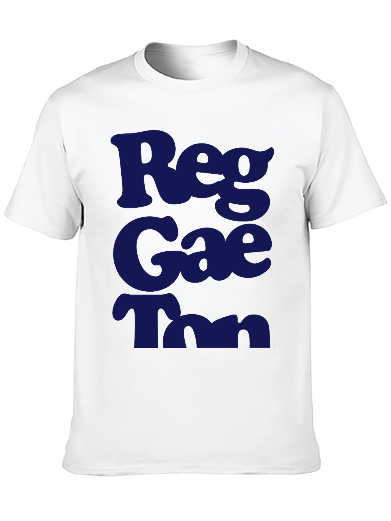Reggae T-Shirt - Black Crew Neck Graphic Tee