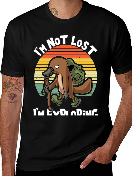 Im Not Lost Im Exploring Platypus T-Shirt