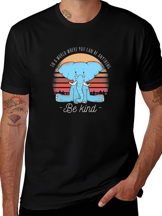 Be Kind Elephant Graphic Tee