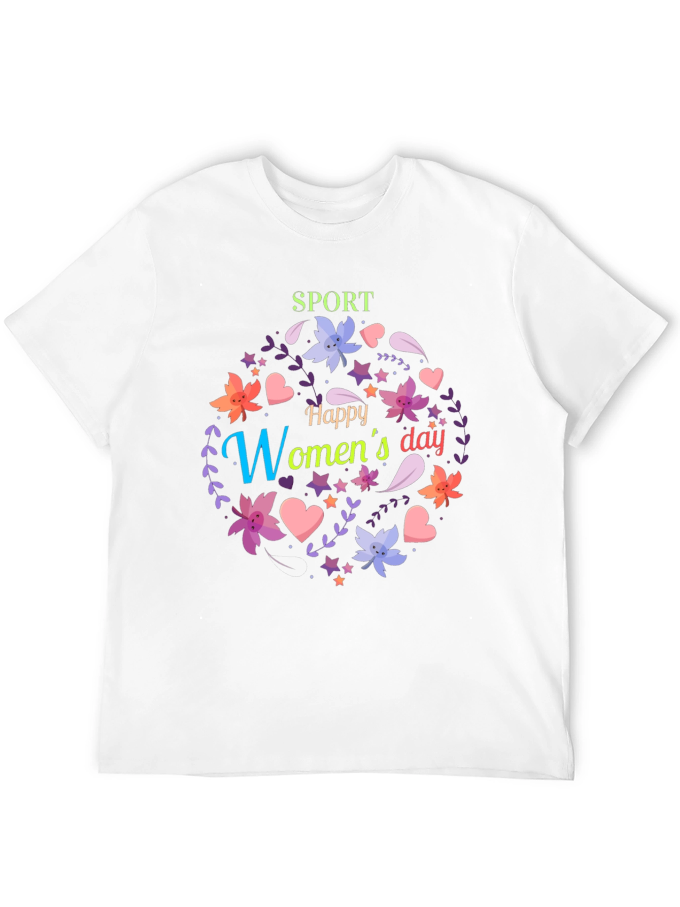 Happy Womens Day Sport T-Shirt