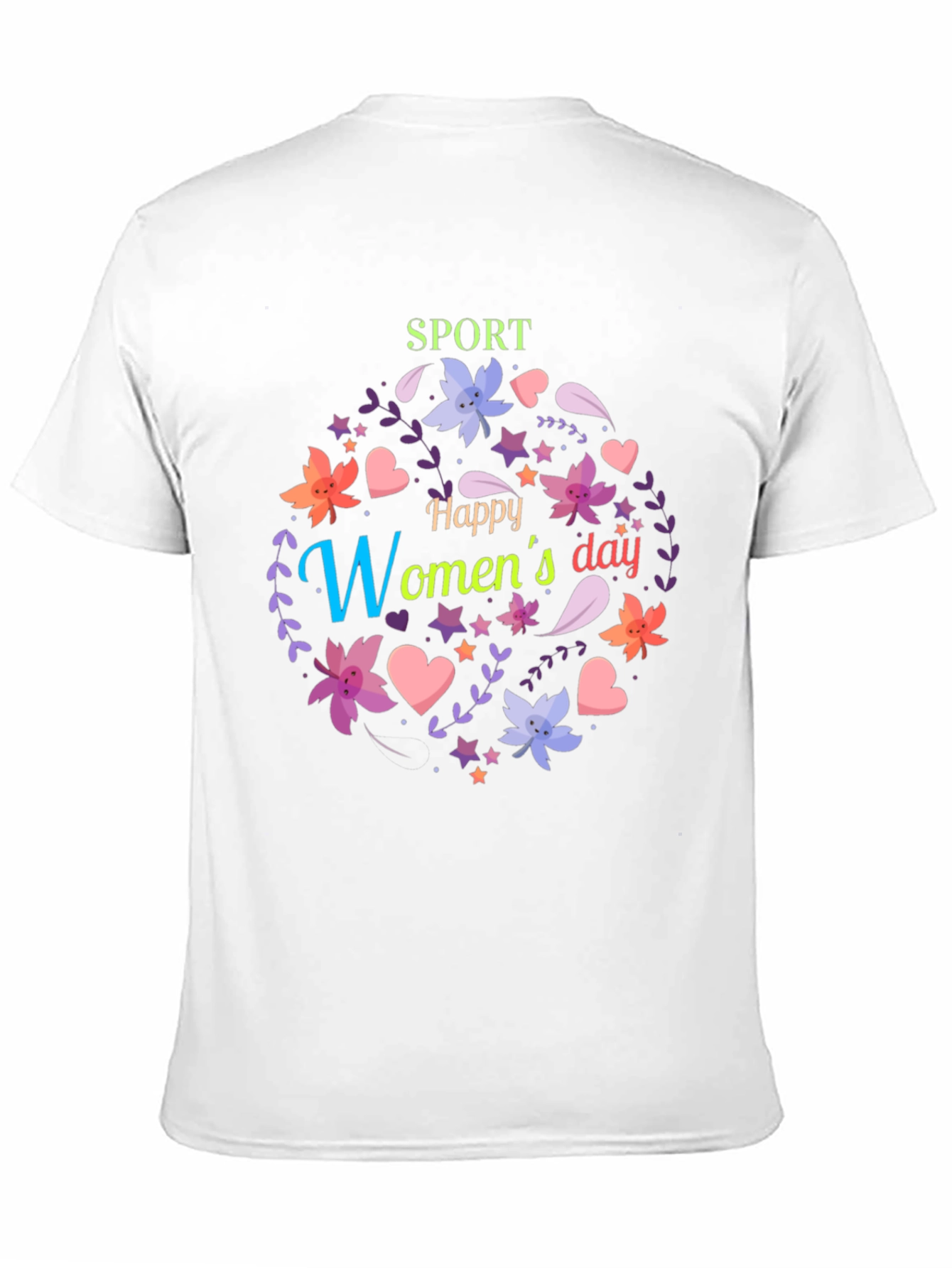Happy Womens Day Sport T-Shirt