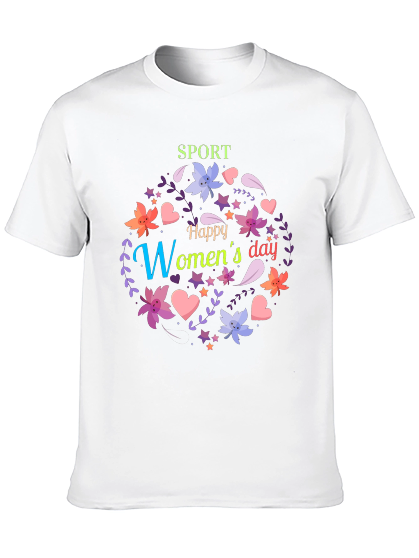 Happy Womens Day Sport T-Shirt