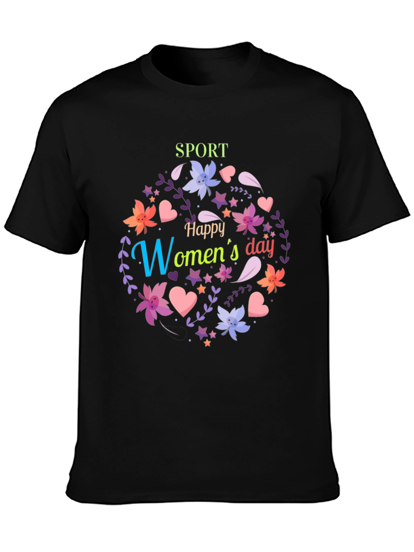 Happy Womens Day Sport T-Shirt