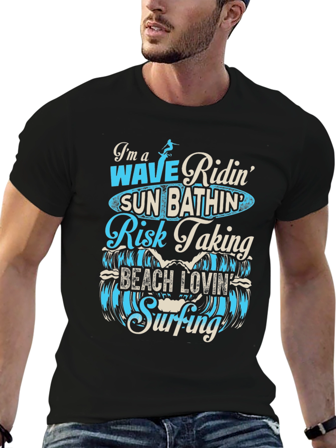 Surfing Lifestyle Graphic Tee