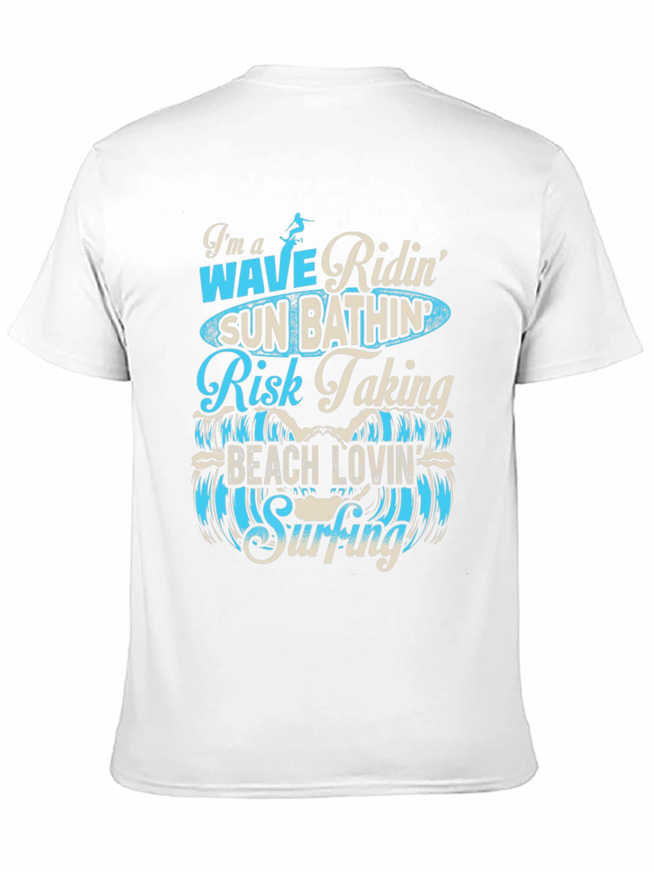Surfing Lifestyle Graphic Tee