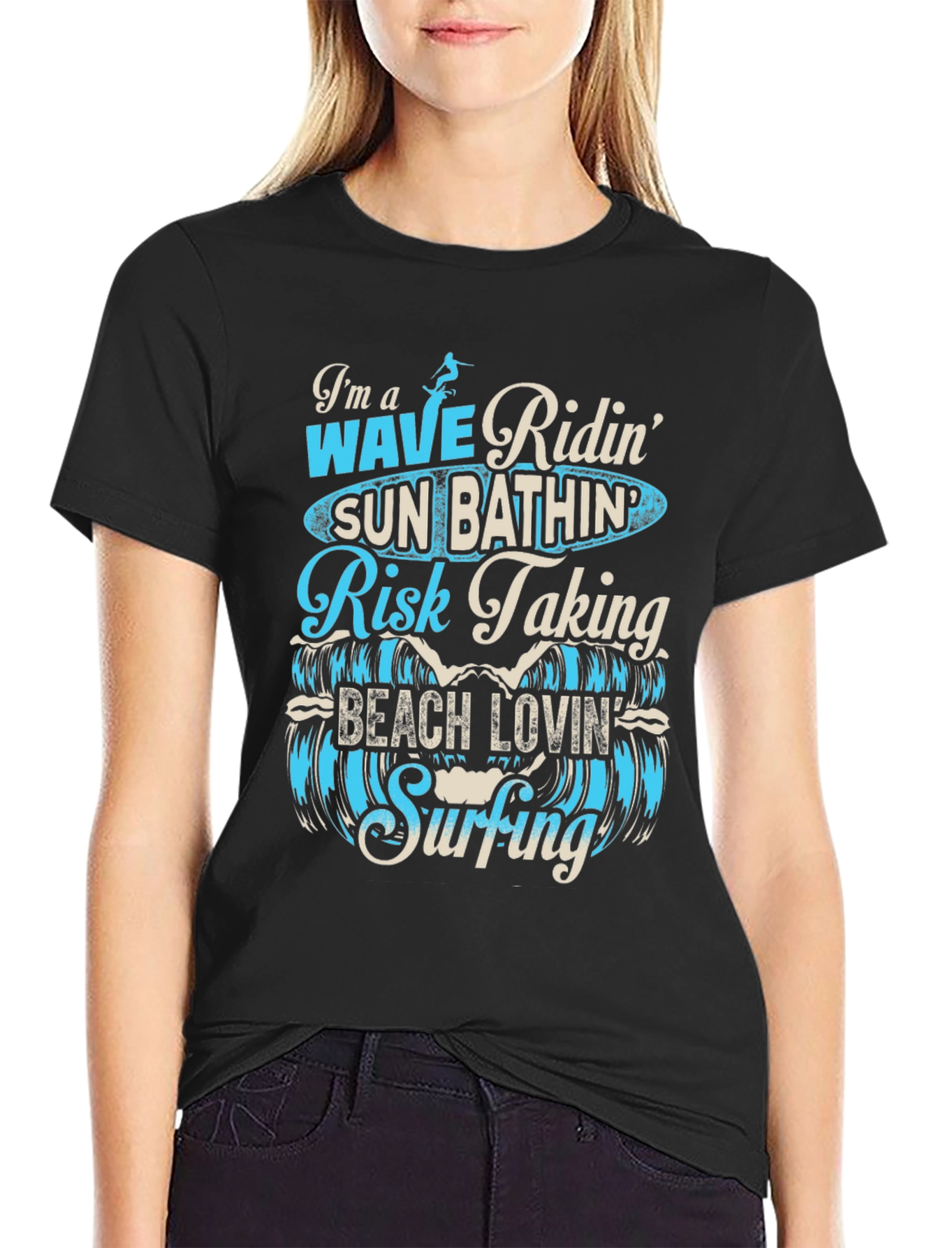 Surfing Lifestyle Graphic Tee