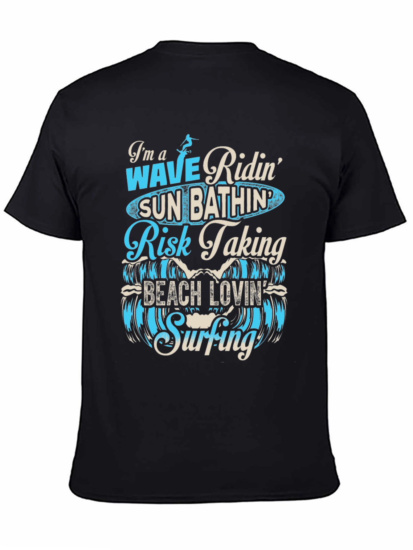 Surfing Lifestyle Graphic Tee