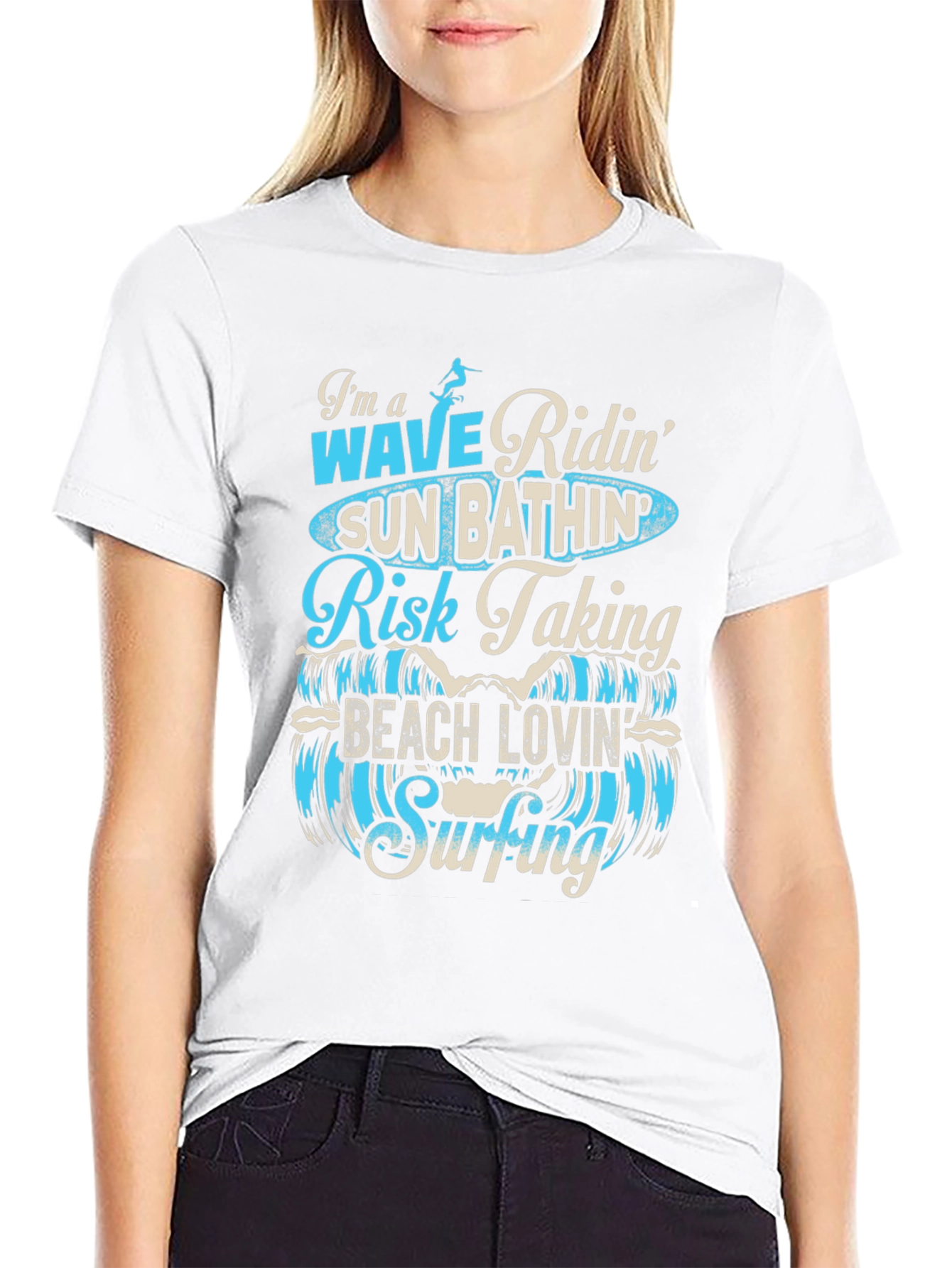 Surfing Lifestyle Graphic Tee