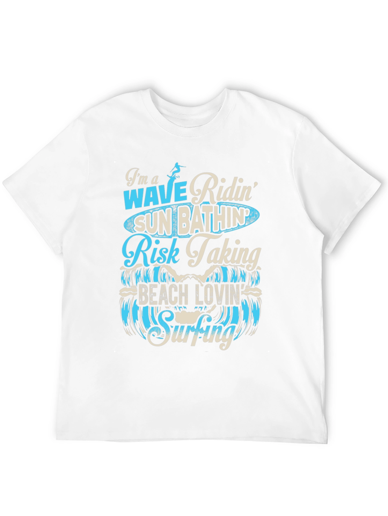 Surfing Lifestyle Graphic Tee