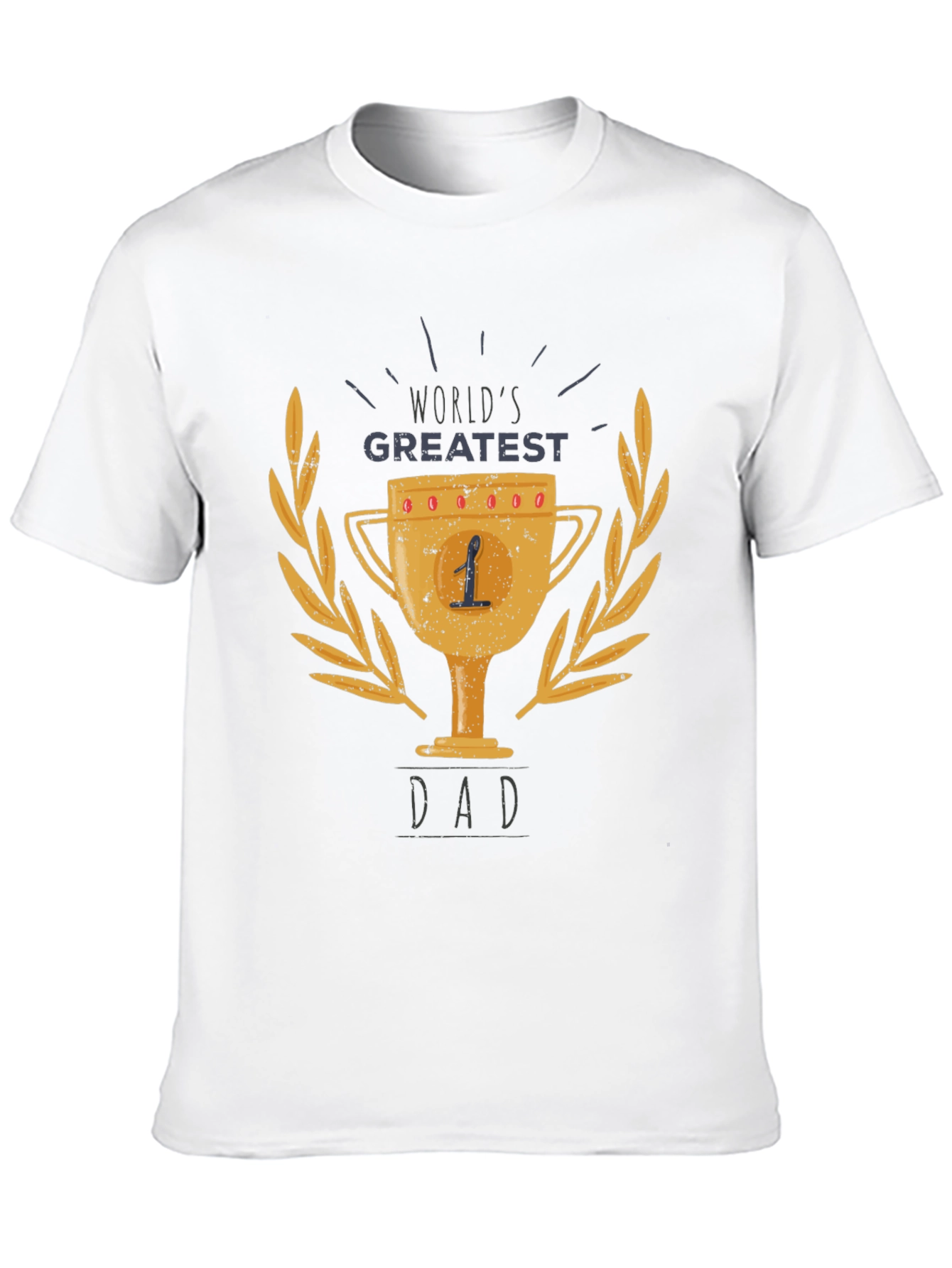 Worlds Greatest Dad Trophy T-Shirt