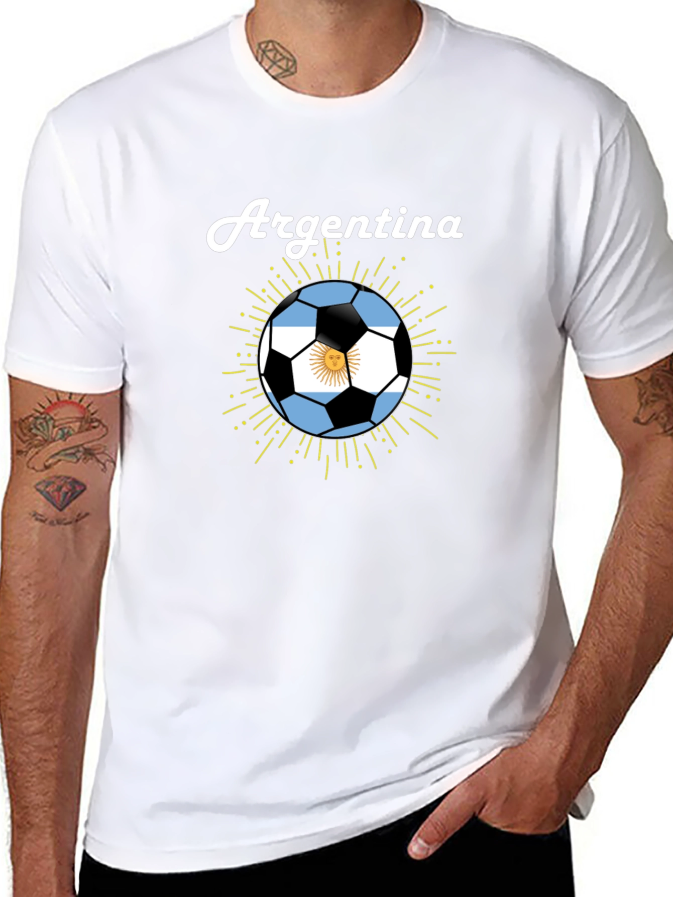 Argentina Soccer Ball T-Shirt