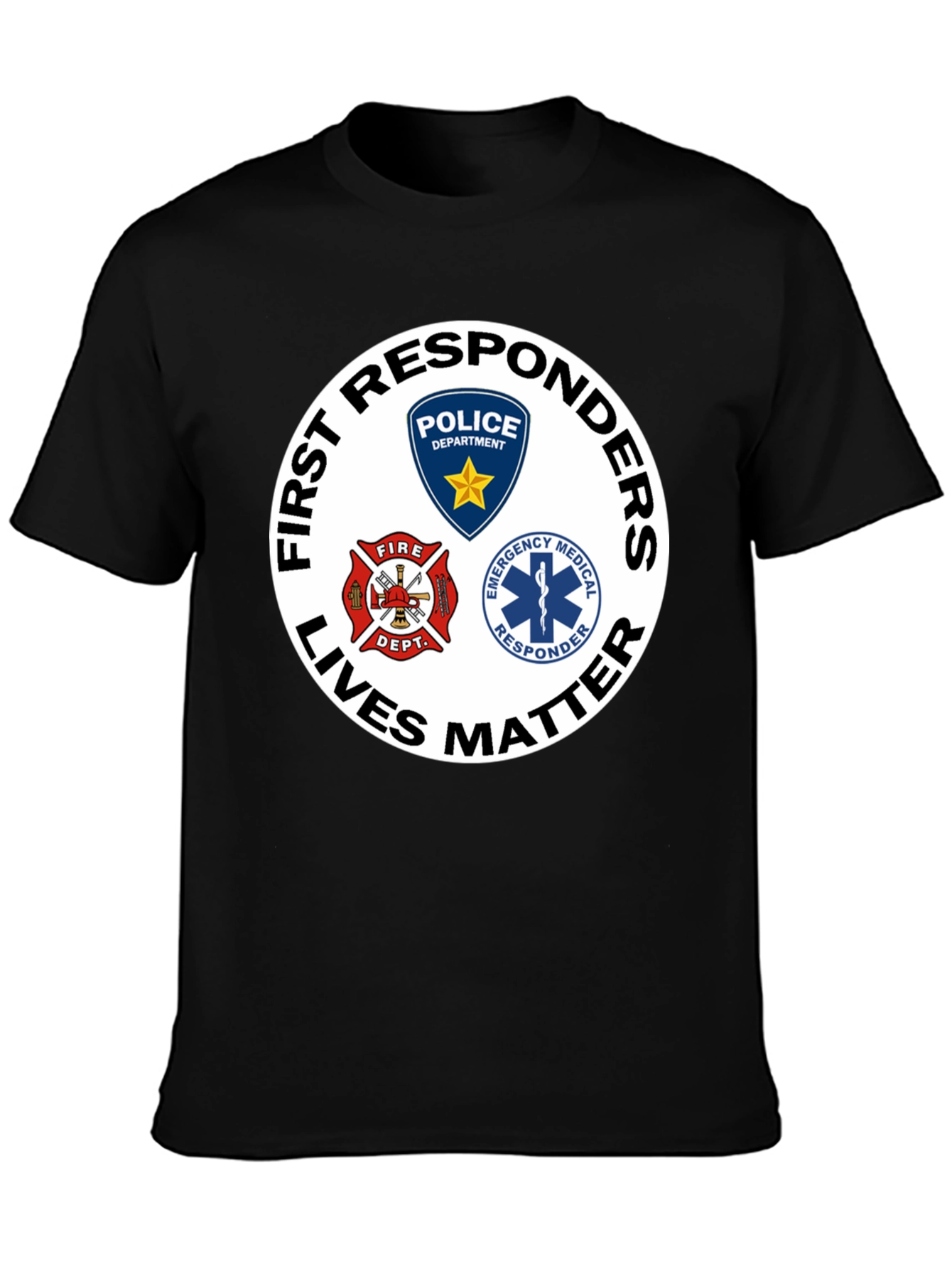 First Responders Lives Matter T-Shirt
