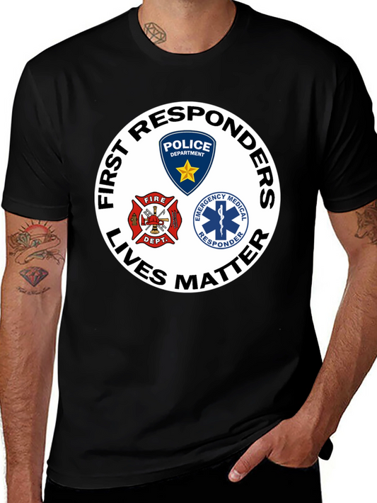 First Responders Lives Matter T-Shirt