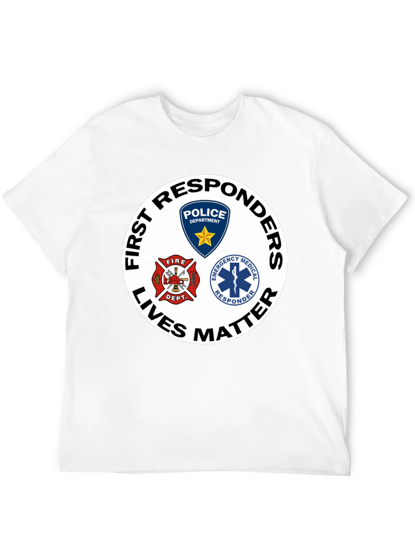 First Responders Lives Matter T-Shirt