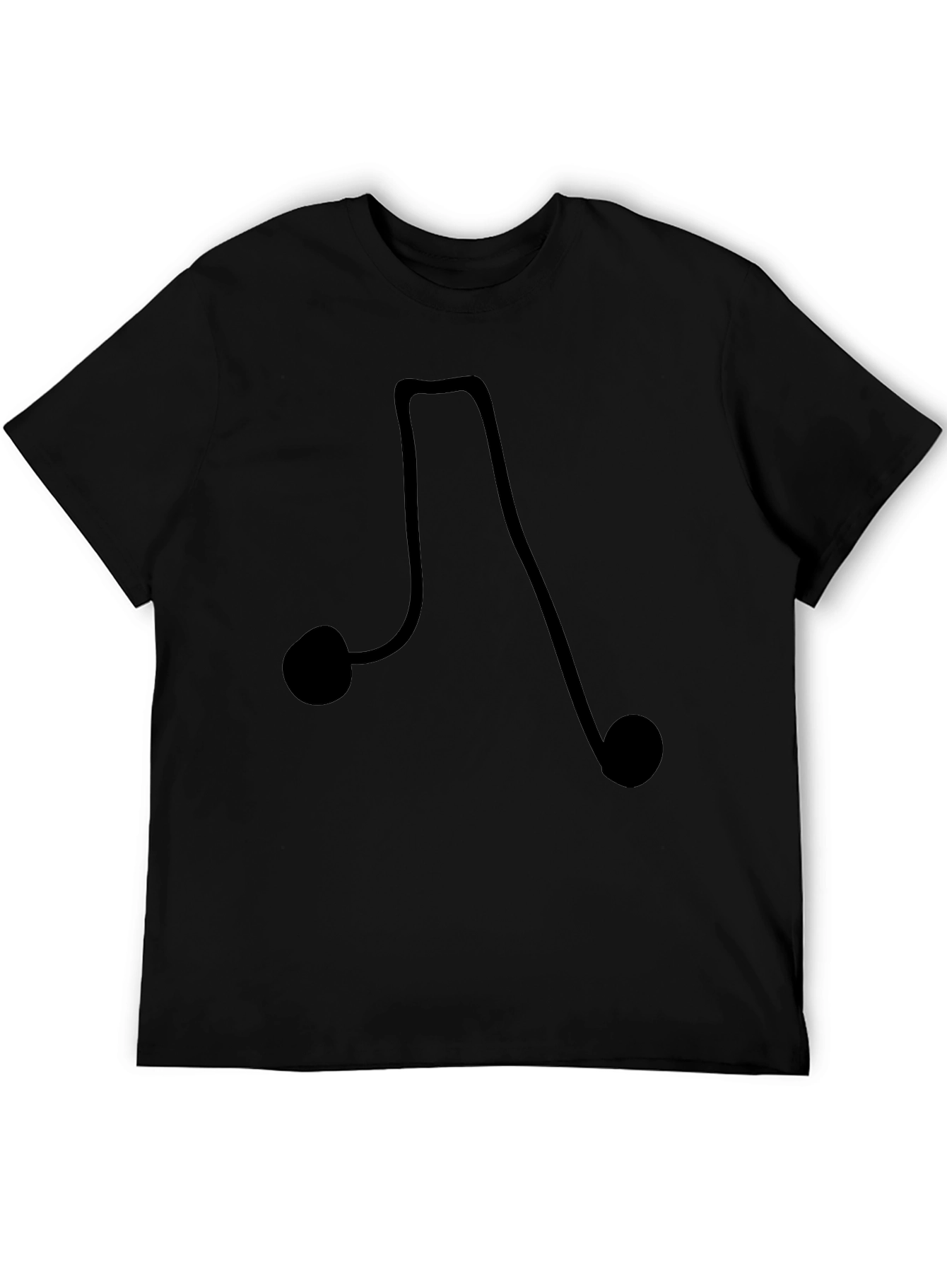 Novelty Eighth Note Musical T-Shirt