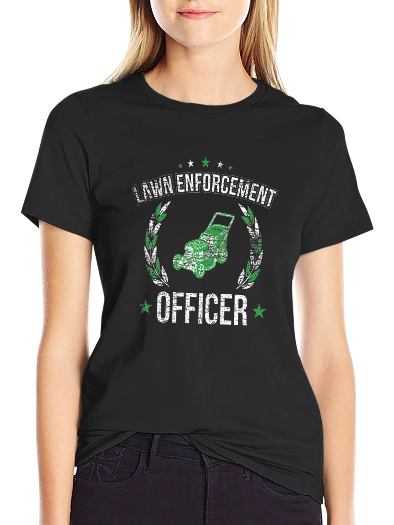 Lawn Enforcement Officer Funny T-Shirt