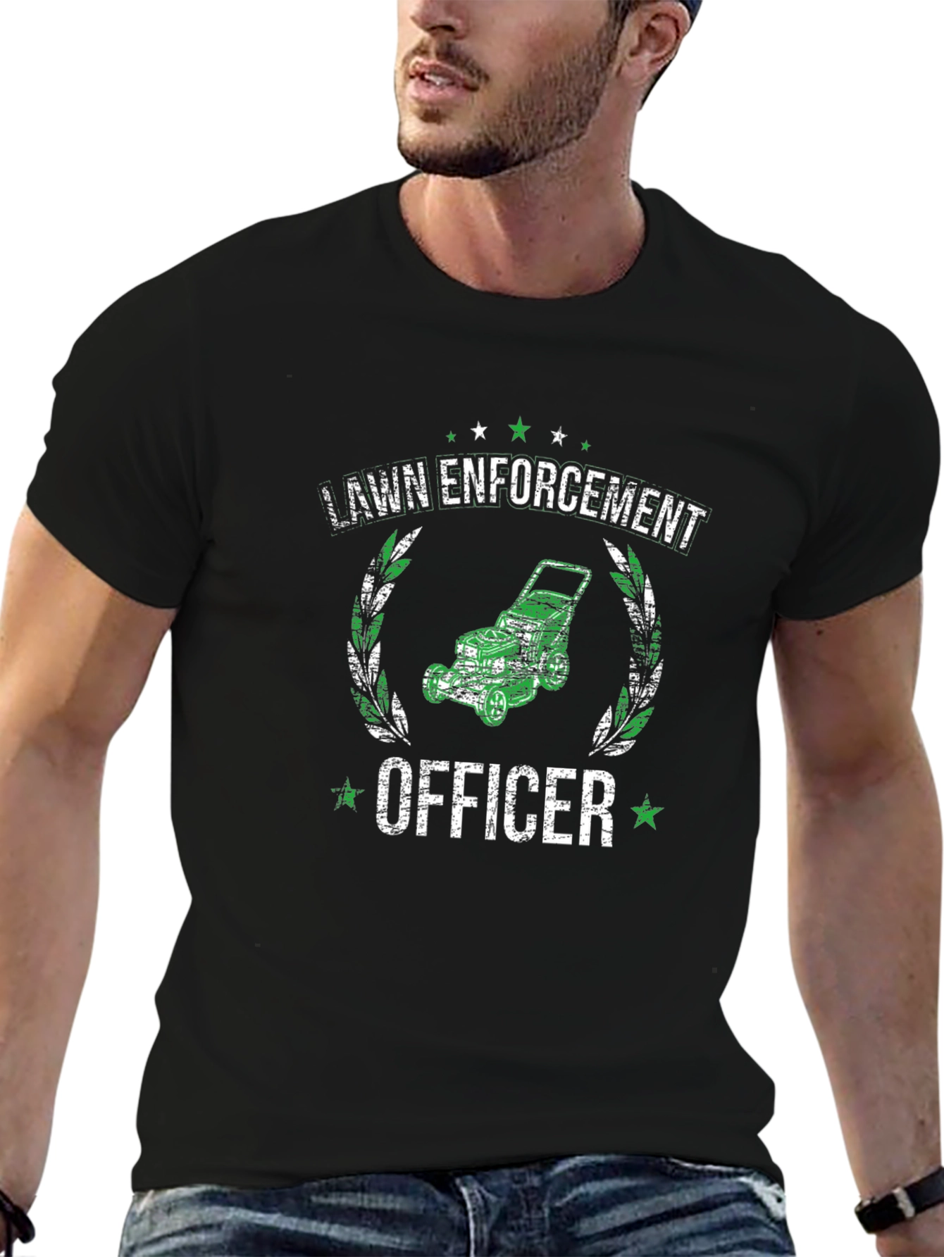 Lawn Enforcement Officer Funny T-Shirt