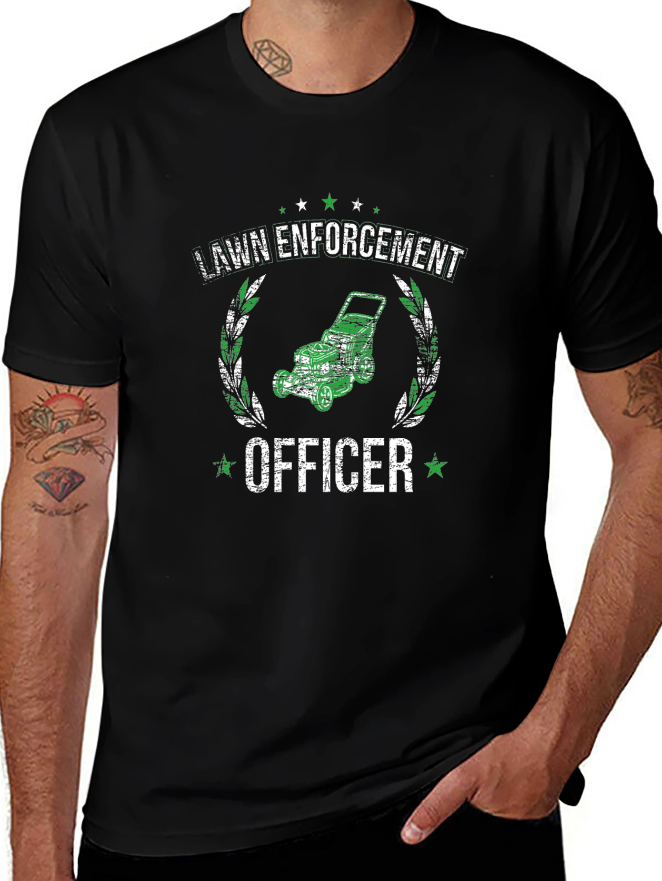 Lawn Enforcement Officer Funny T-Shirt