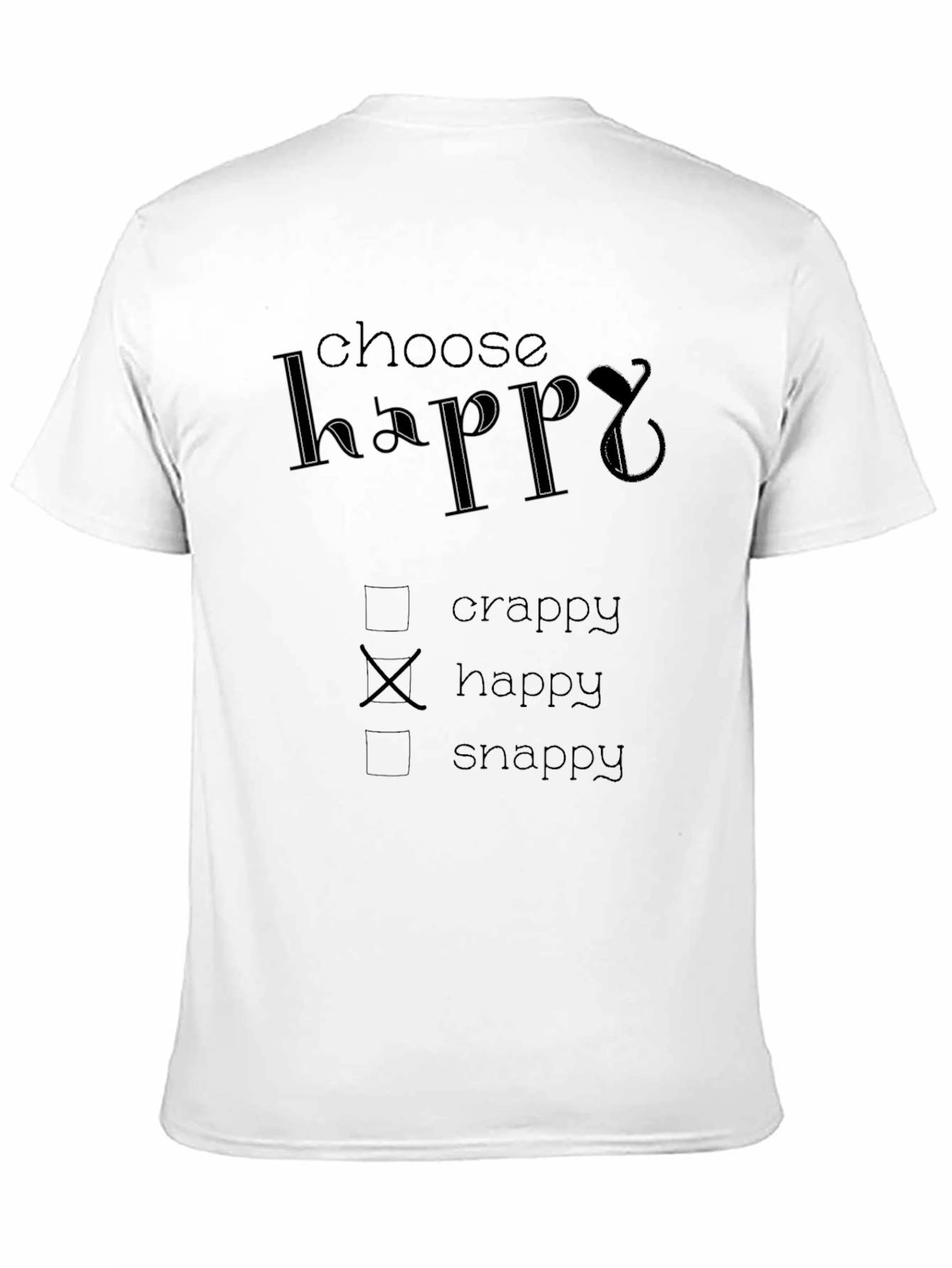 Choose Happy Graphic T-Shirt