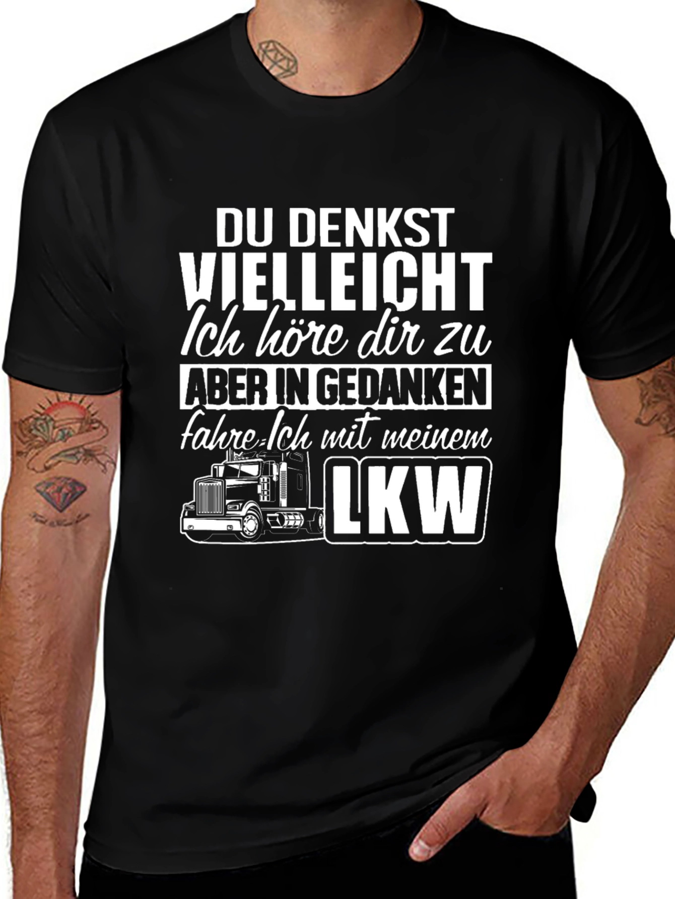 Trucker T-Shirt - LKW Design