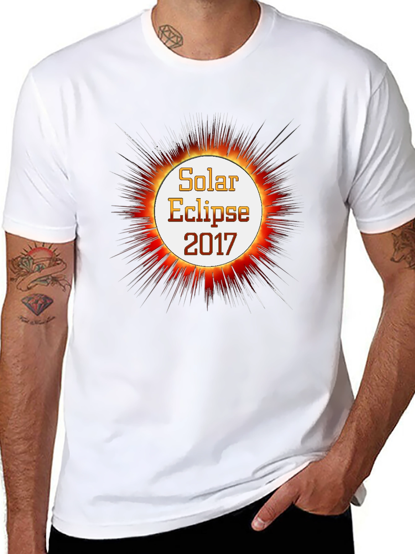 Solar Eclipse 2017 T-Shirt - Unique Graphic Tee