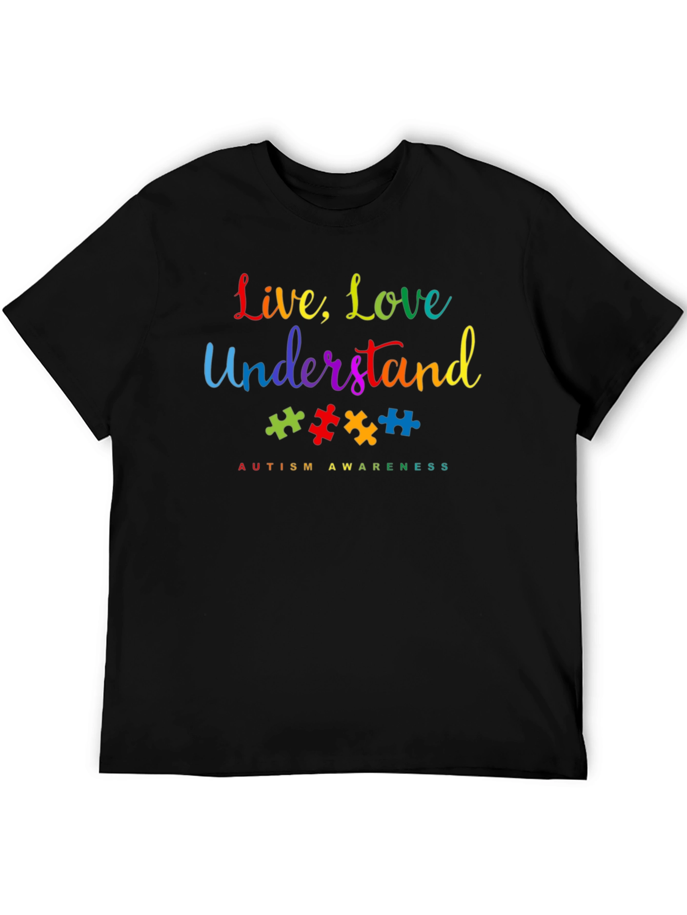 Autism Awareness T-Shirt - Live Love Understand