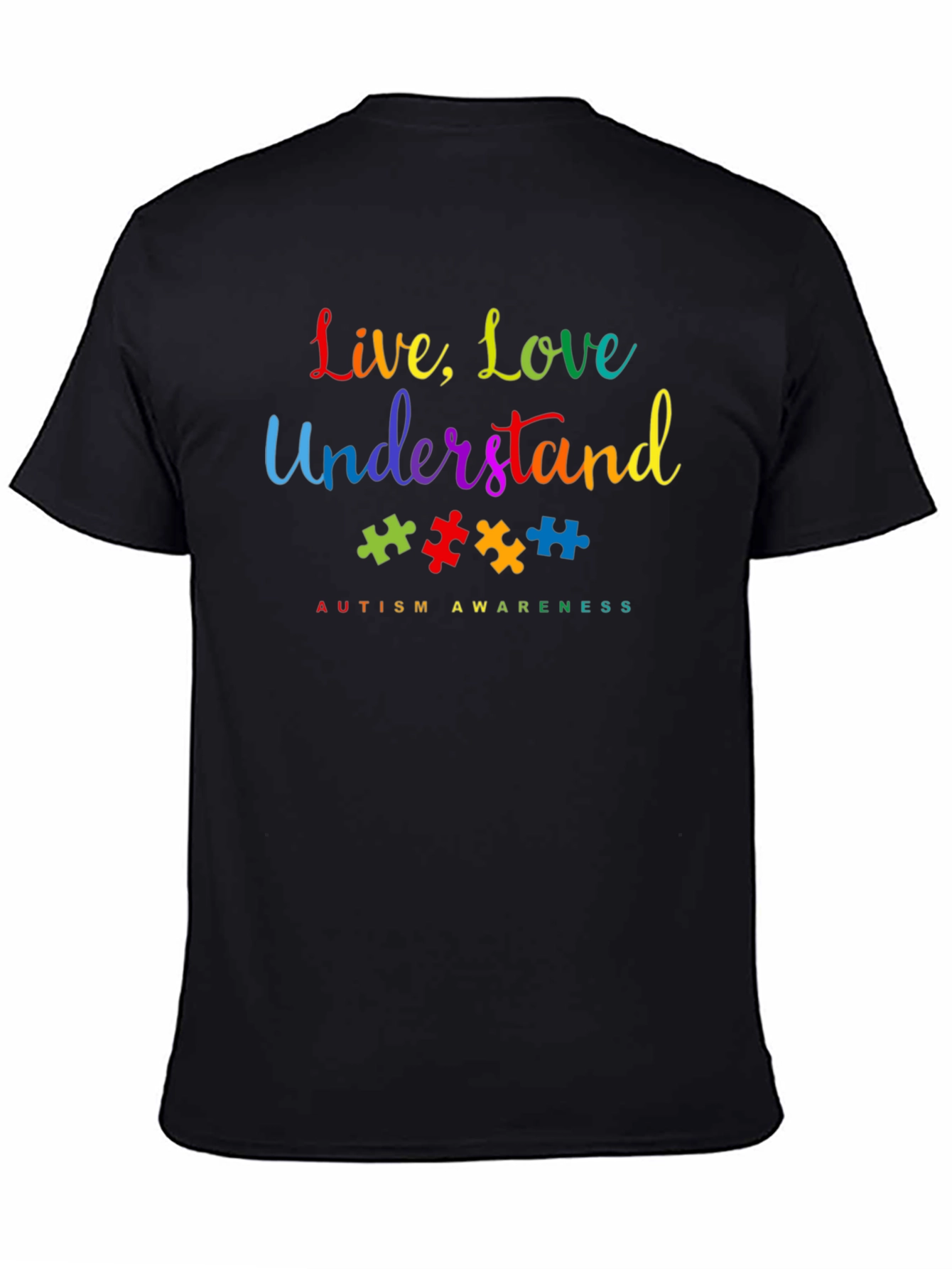 Autism Awareness T-Shirt - Live Love Understand