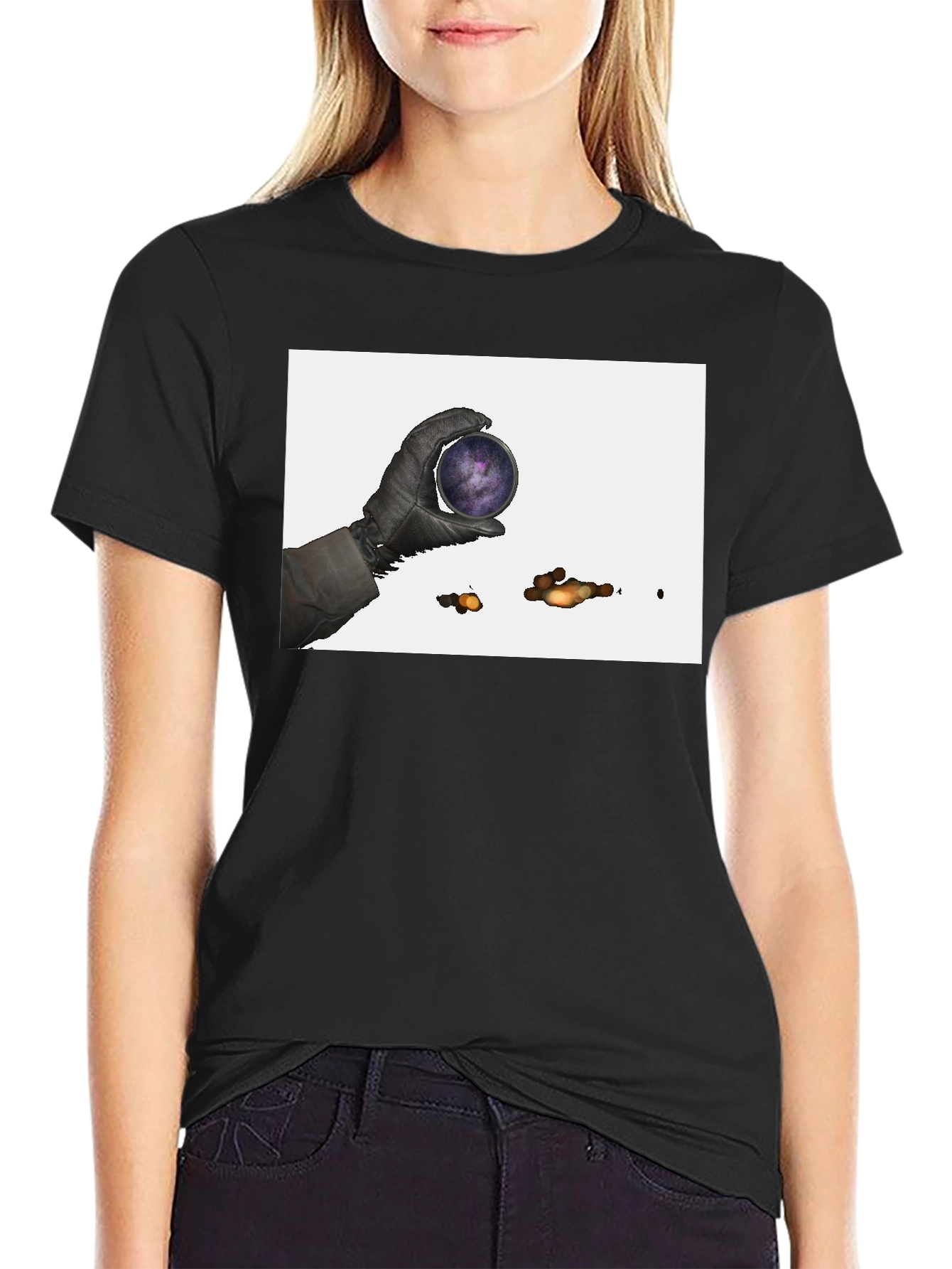 Galaxy Orb T-Shirt - Cosmic Design
