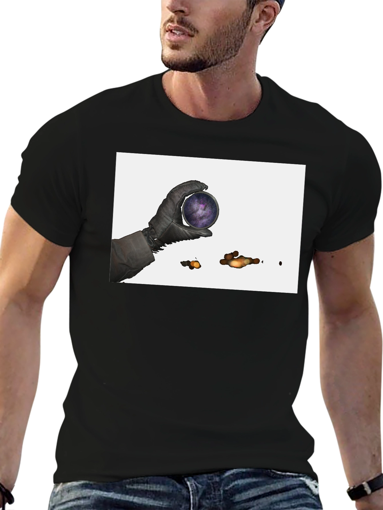 Galaxy Orb T-Shirt - Cosmic Design