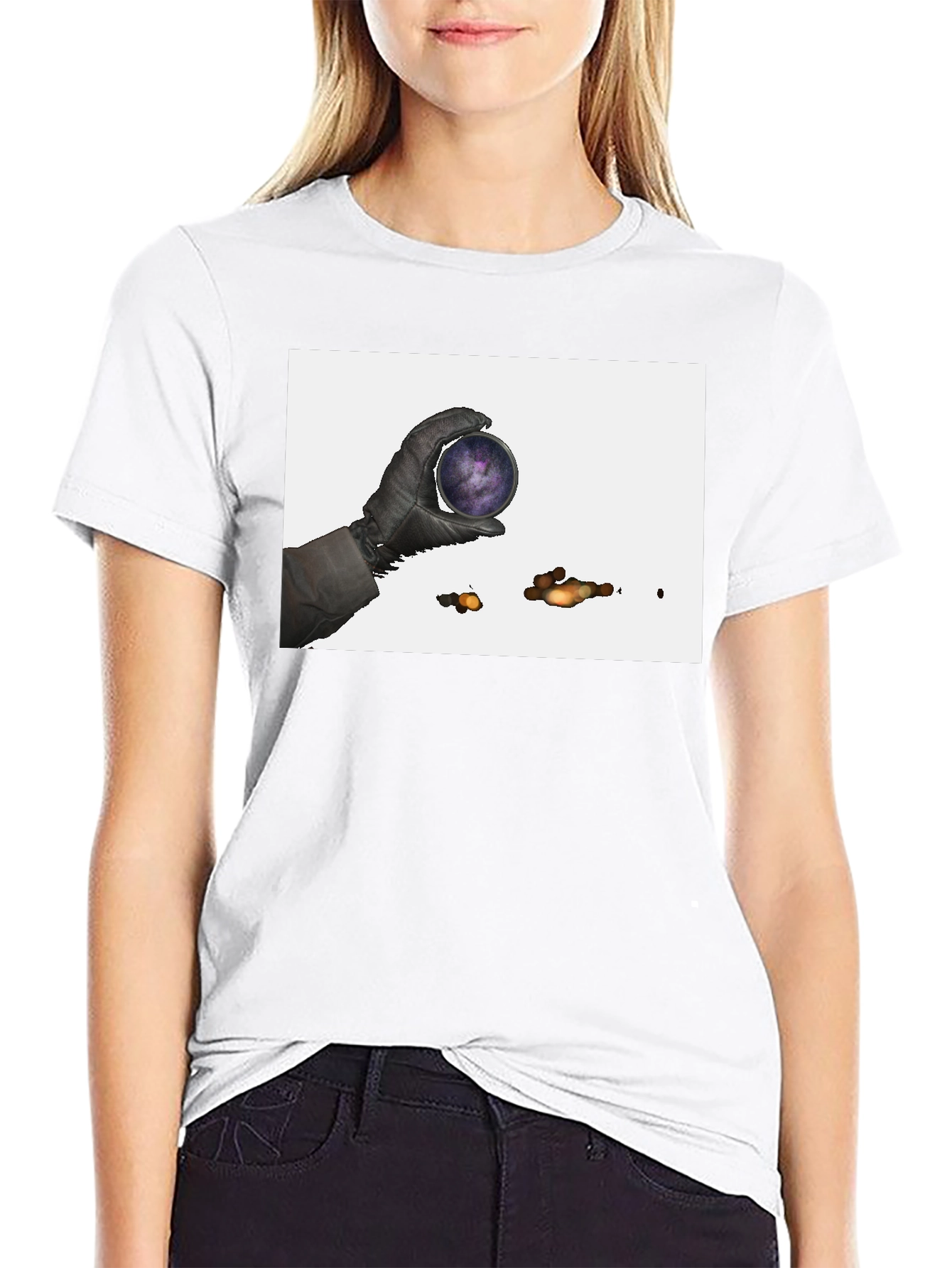 Galaxy Orb T-Shirt - Cosmic Design