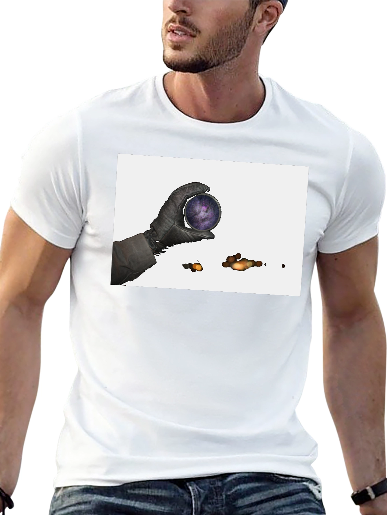 Galaxy Orb T-Shirt - Cosmic Design