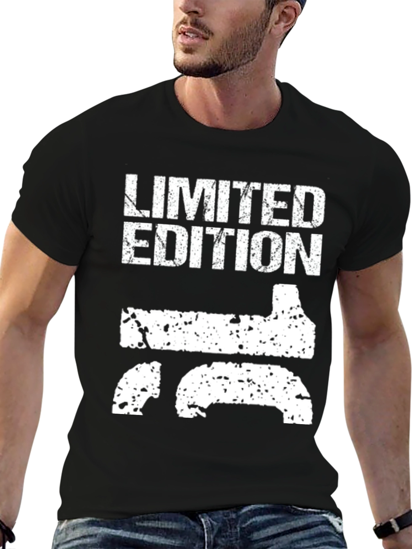 Limited Edition Tractor Graphic Tee - Black