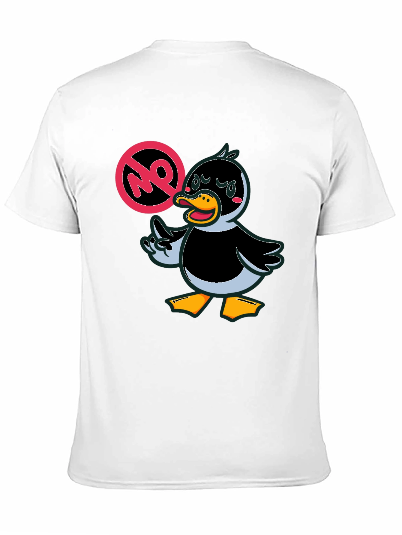 Funny Duck Graphic Tee - No Quacking Around!
