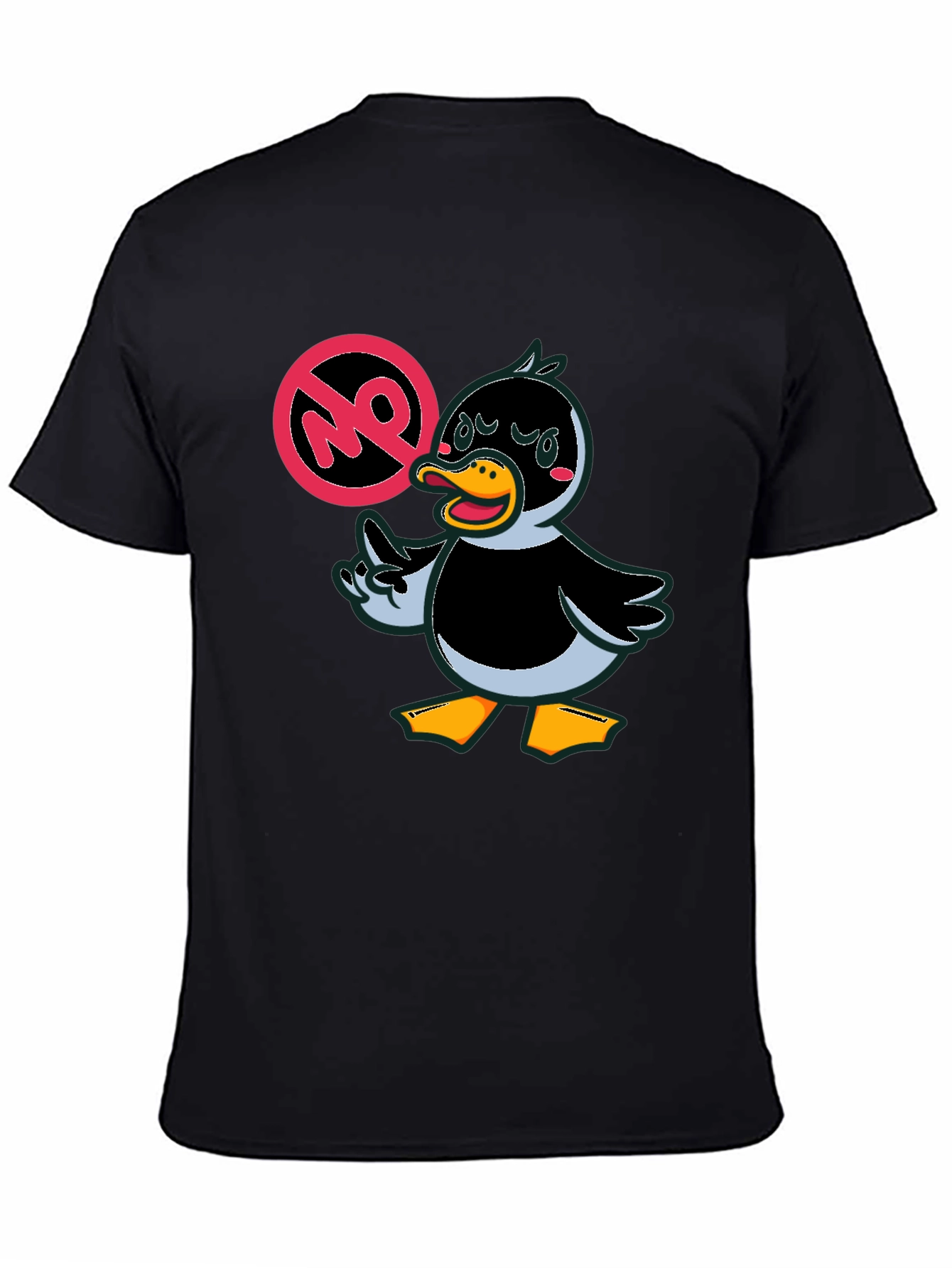 Funny Duck Graphic Tee - No Quacking Around!