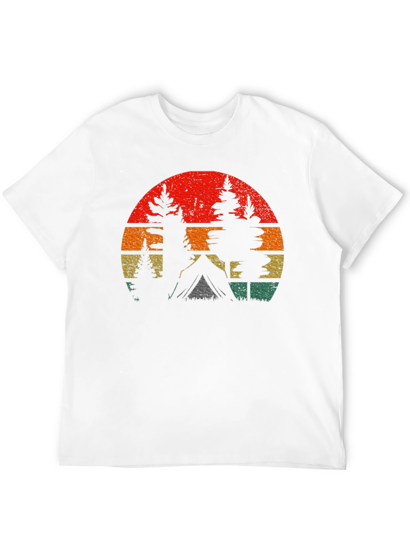Retro Camping T-Shirt - Outdoor Adventure Tee