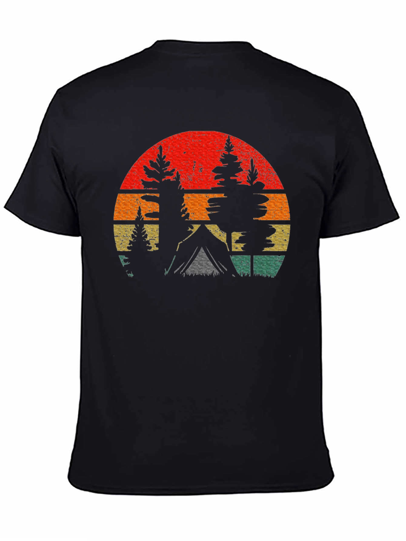 Retro Camping T-Shirt - Outdoor Adventure Tee