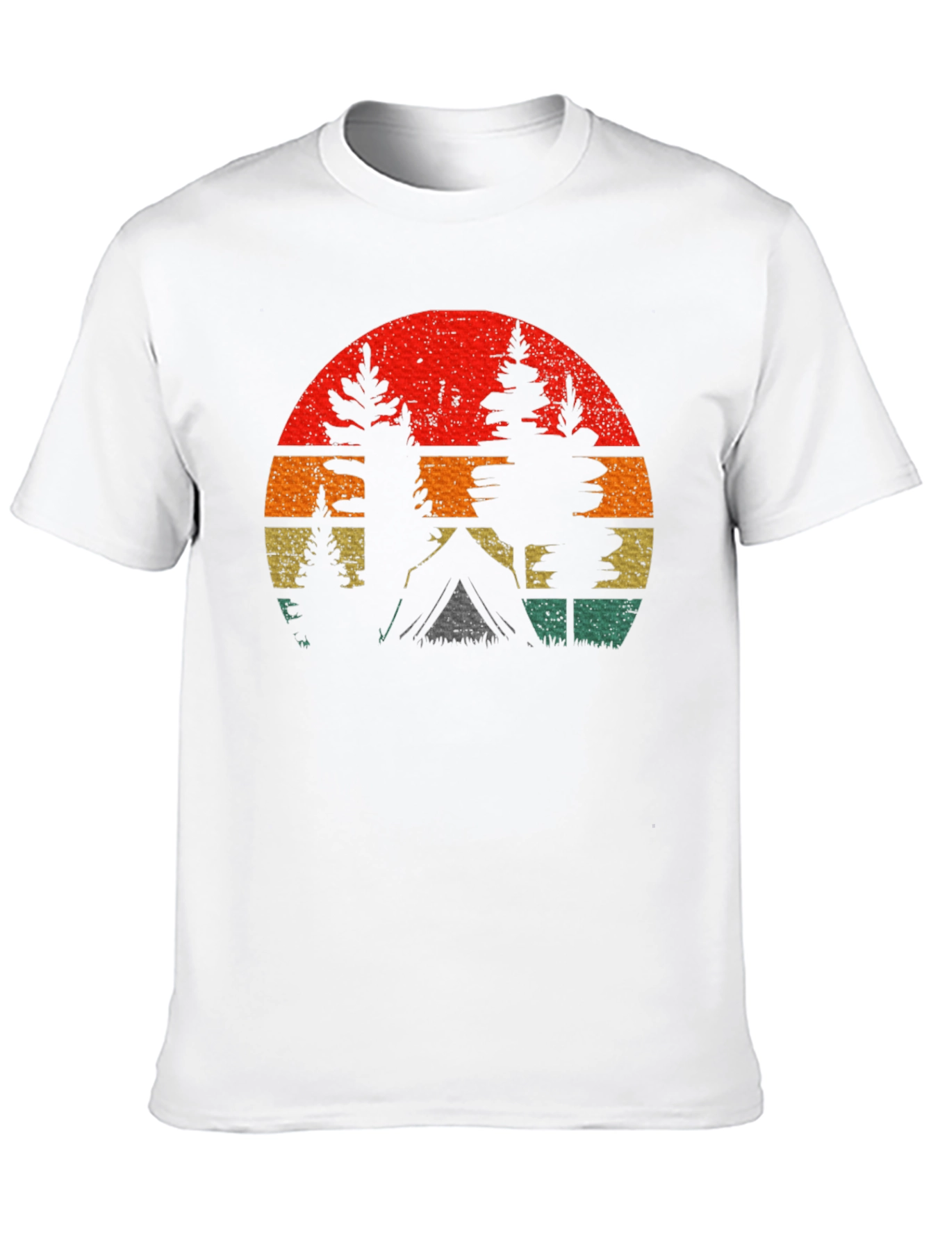 Retro Camping T-Shirt - Outdoor Adventure Tee