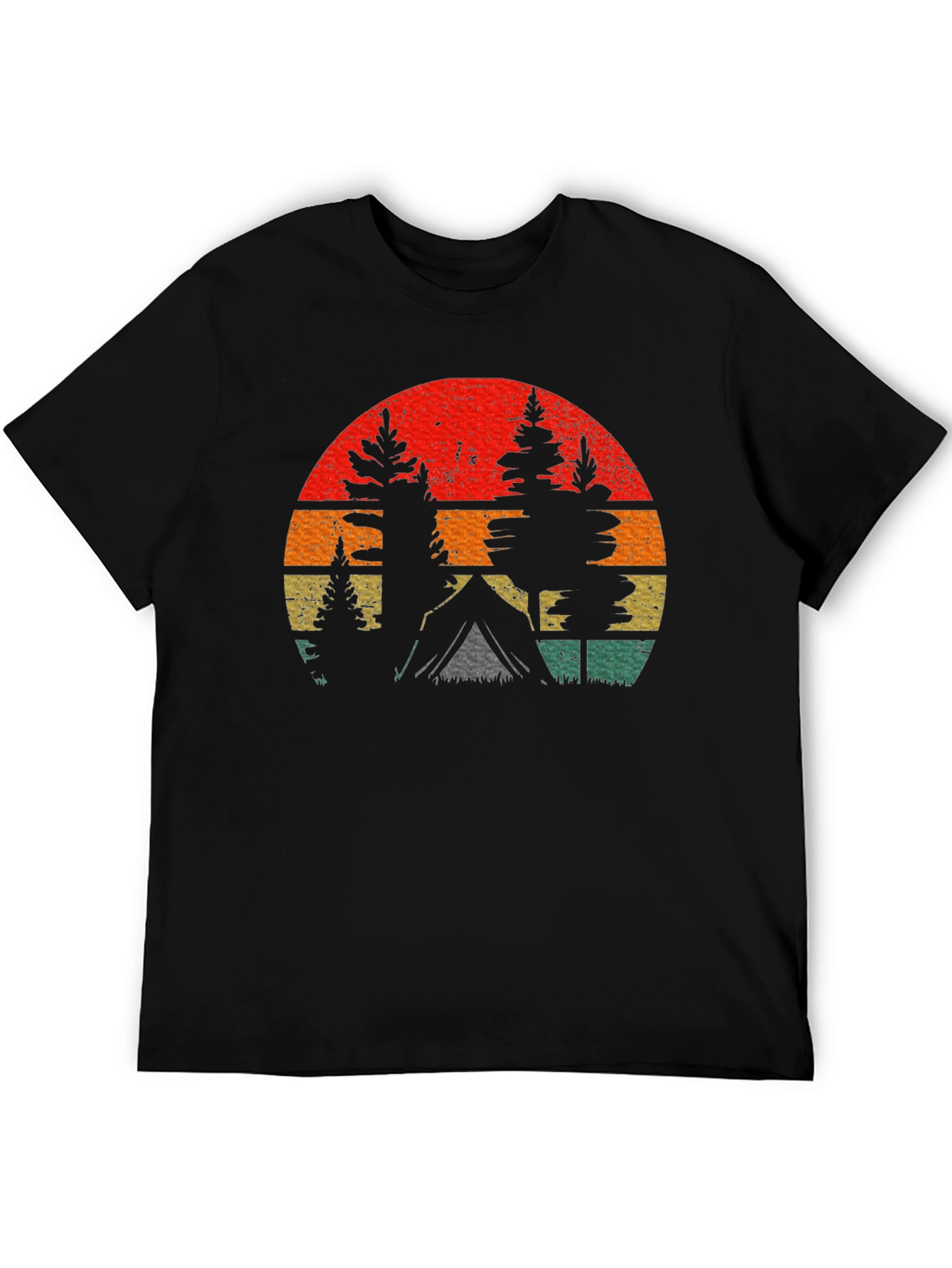 Retro Camping T-Shirt - Outdoor Adventure Tee