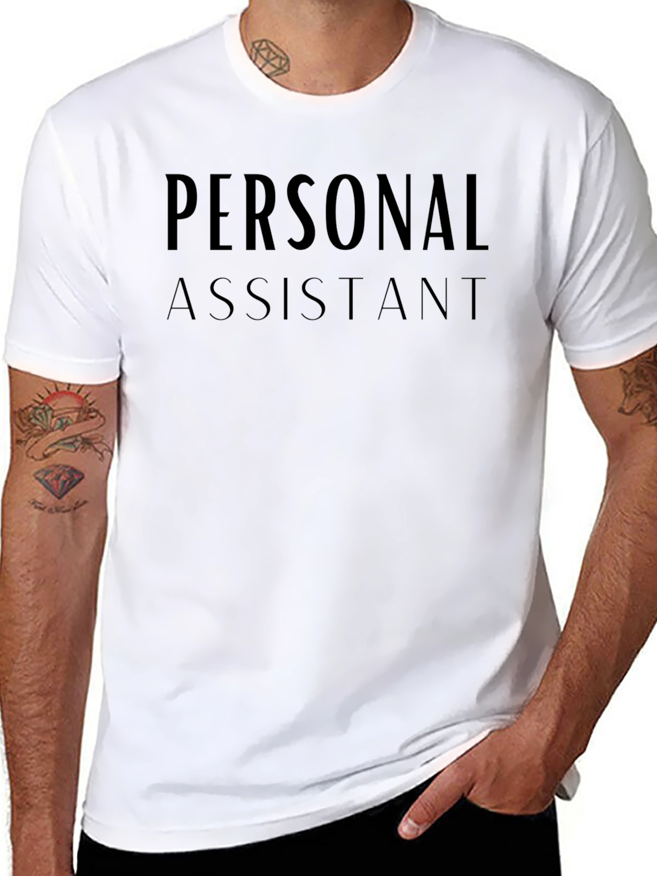 Personal Assistant Crew Neck T-Shirt