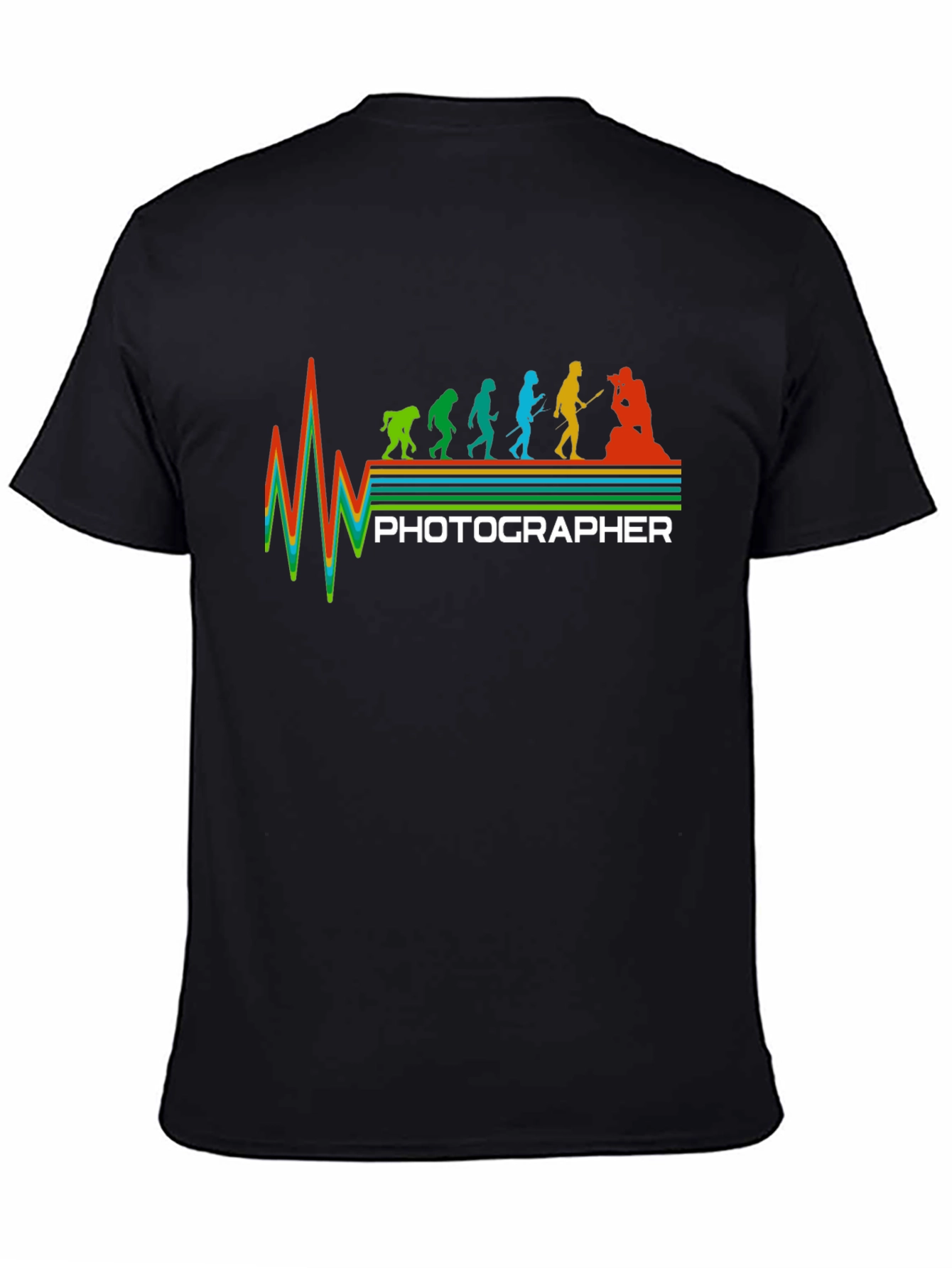 Photographer Evolution T-Shirt - Unique Gift