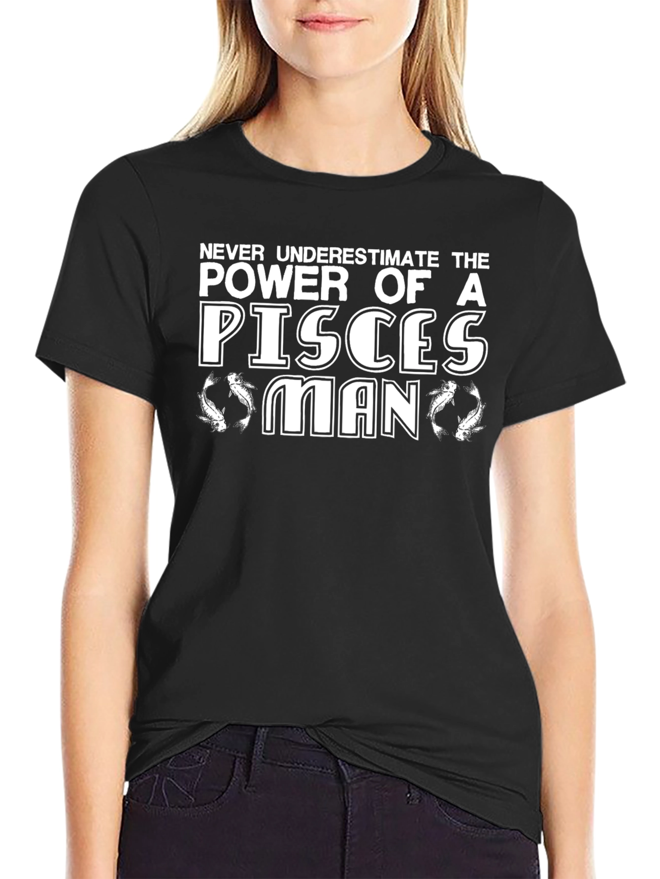Pisces Man Graphic T-Shirt - Zodiac Sign Tee