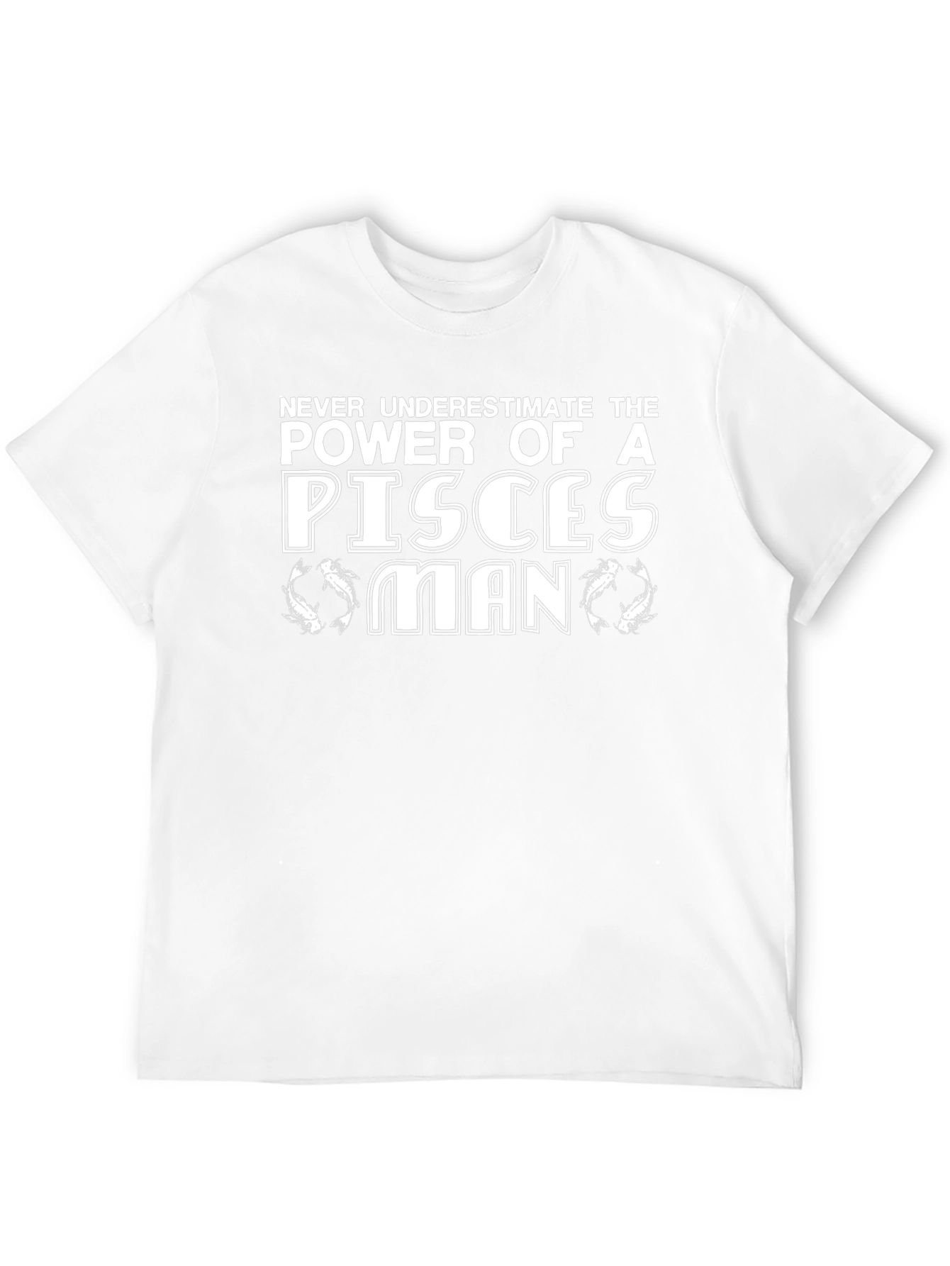 Pisces Man Graphic T-Shirt - Zodiac Sign Tee